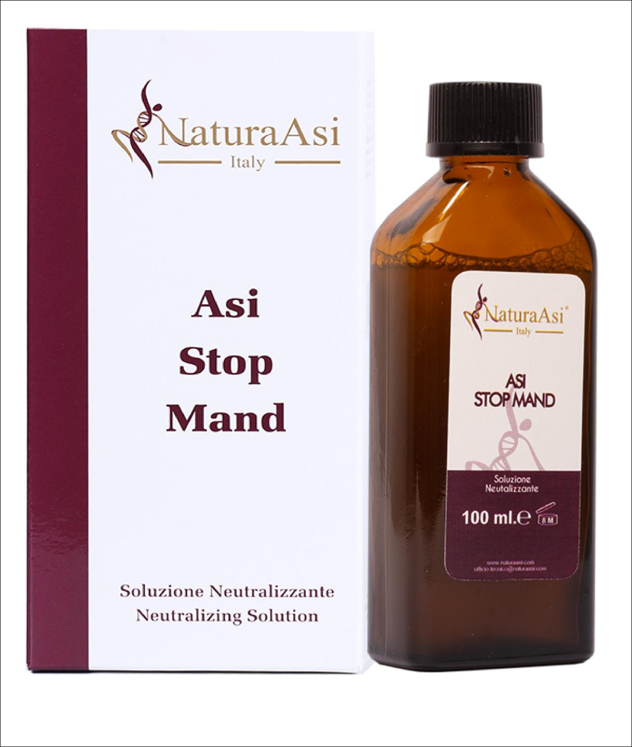 ASI STOP MAND | NaturaAsi™ ml 100 Soluzione Neutralizzante e riequilibrare il pH Prodotto in grado di neutralizzare e riequilibrare il pH della pelle, dopo l’applicazione del peeling