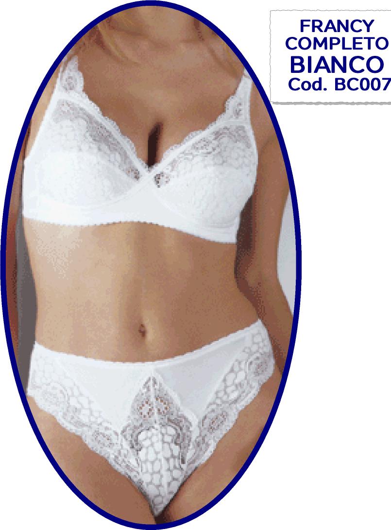 FRANCY COMPLETO REGGISENO E SLIP