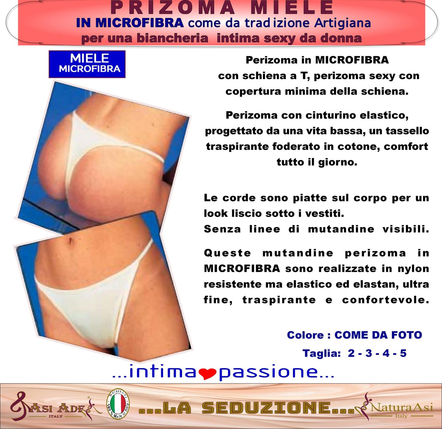 Perizoma In Microfibra