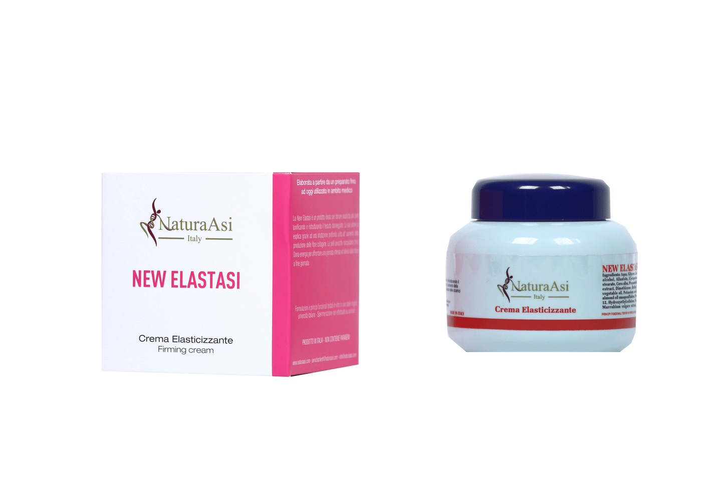 NEW ELASTASI NaturaAsi™ 250ML ELASTICIZZANTE, TONIFICANTE, RISTRUTTURANTE - Migliora l’aspetto antiestetico delle cicatrici Combatte il rilassamento epidermico