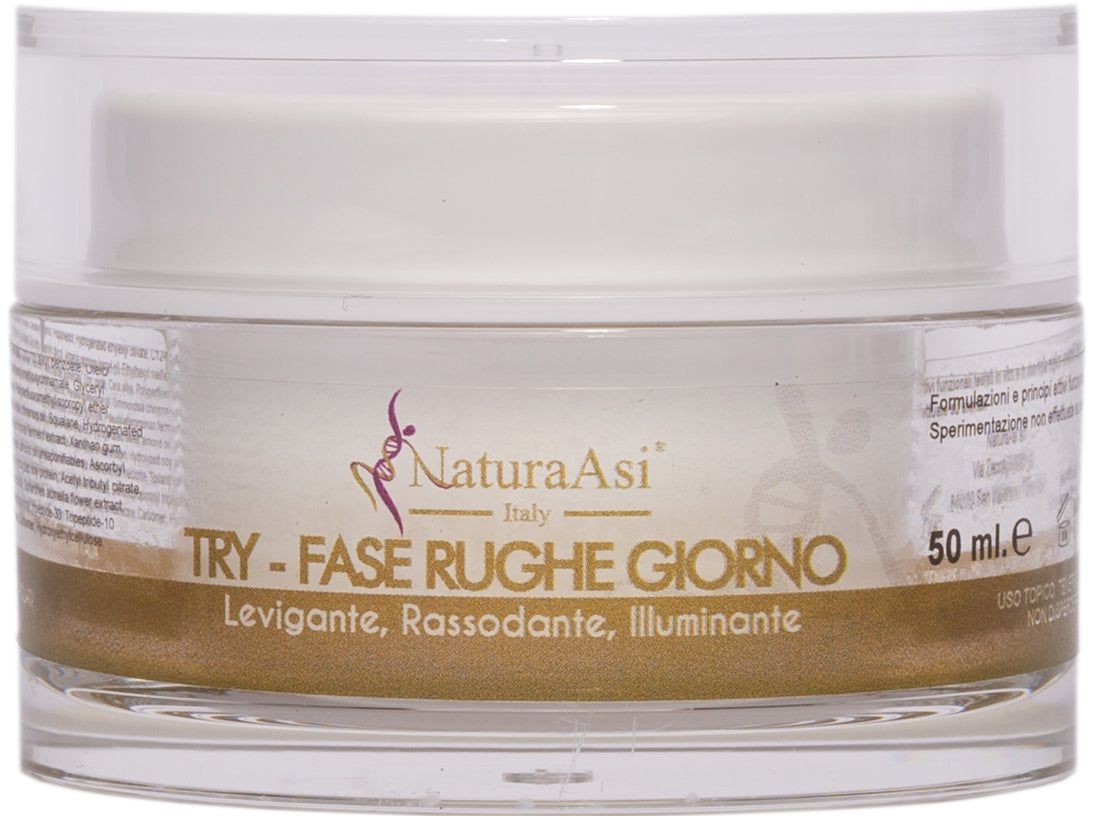 CREMA RUGHE GIORNO | NaturaAsi™ ml50 Levigante, Rassodante, Illuminante Azione anti-ossidante Bava di lumaca Acido Ialuronico Utile per prevenire e correggere i segni del tempo , con azione antirughe e ristrutturante.