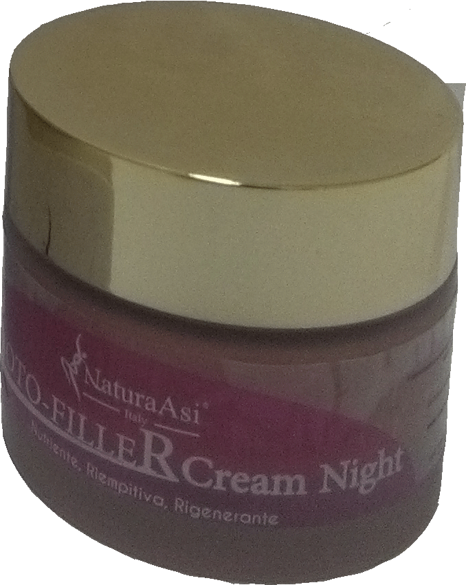 BOTO-FILLER CREAM NIGHT | NaturaAsi™ ml 30 Rigenera e Nutre in profondità Riempie le rughe e le linee sottili Migliora il tono, l’idratazione e l’elasticità cutanea -Possiede un effetto Rimpolpante e Volumizzante;