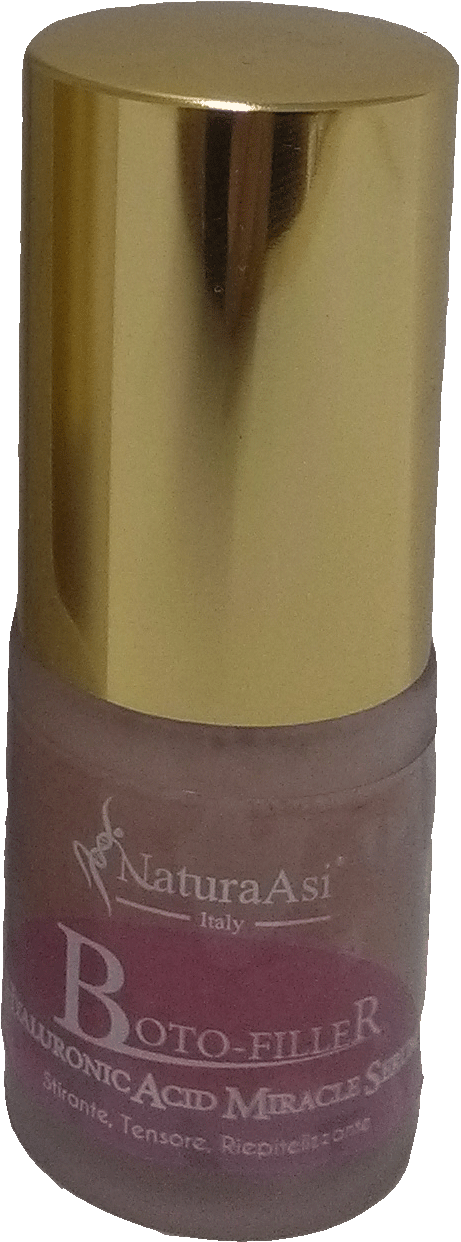 BOTO-FILLER HYALURONIC ACID MIRACLE SERUM | NaturaAsi™ ml 15 stirante con effetto tensore; -contrasta le rughe d’espressione; posticipa la comparsa delle rughe; effetto anti-borse ed anti-occhiaie; -tonifica e compatta.