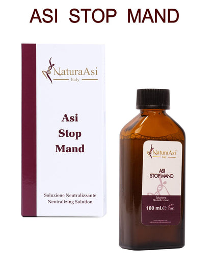 ASI STOP MAND ml 100 & ml 20 | NaturaAsi™ Soluzione Neutralizzante  e riequilibrare il pH Prodotto in grado di neutralizzare e riequilibrare il pH della pelle, dopo l’applicazione del peeling