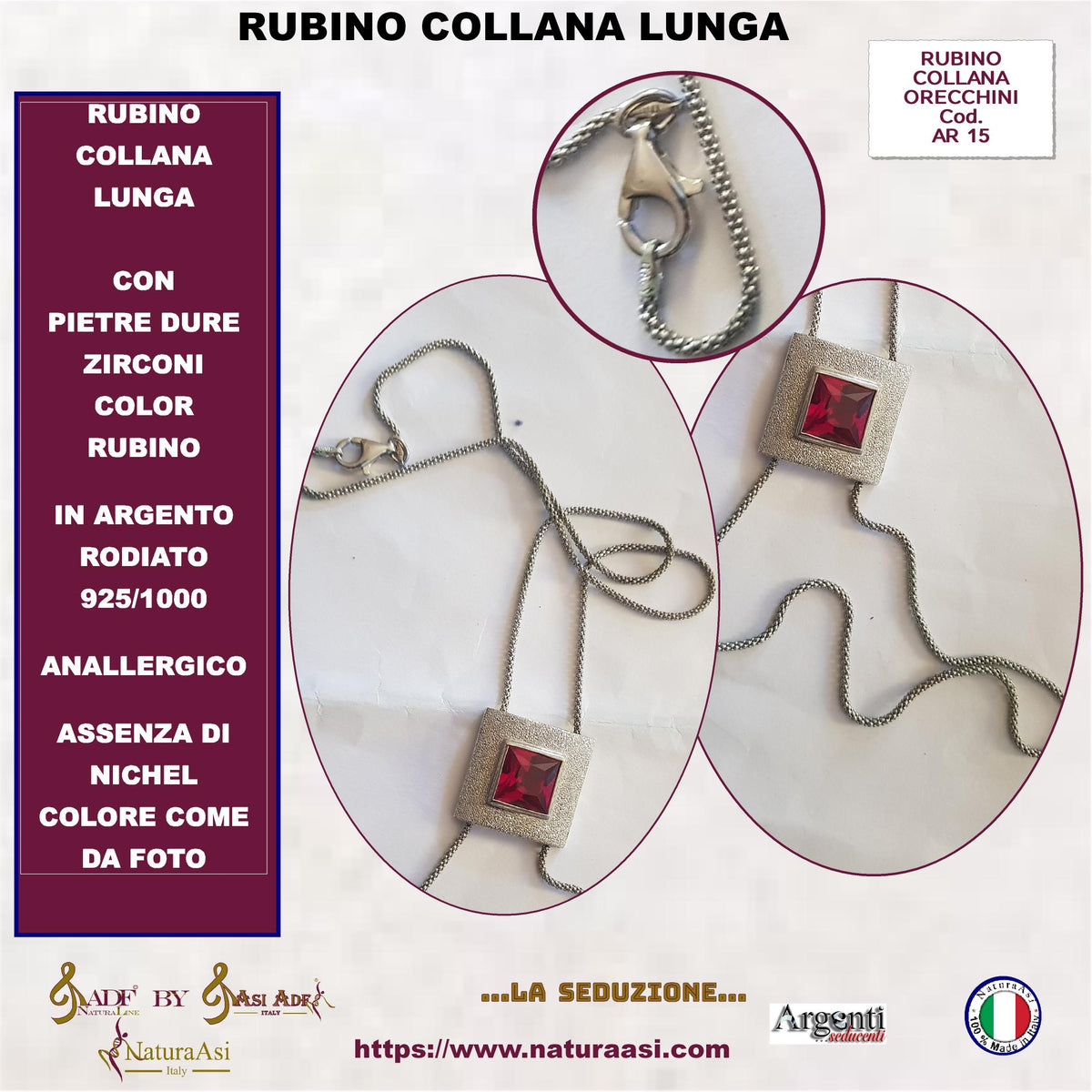 Orecchini Pendenti Con Chiusura A Leva In Argento Sterling Con Tre Pietre Di Rubino Da 5 Mm E 3 Mm Con Pietra Portafortuna Di Luglio~p111371899 Orecchini Pendenti Con Chiusura A Leva In Argento Sterling Con Tre Pietre Di Rubino Da 5 Mm E 3 Mm Con Pietra Portafortuna Di Luglio~p111371899