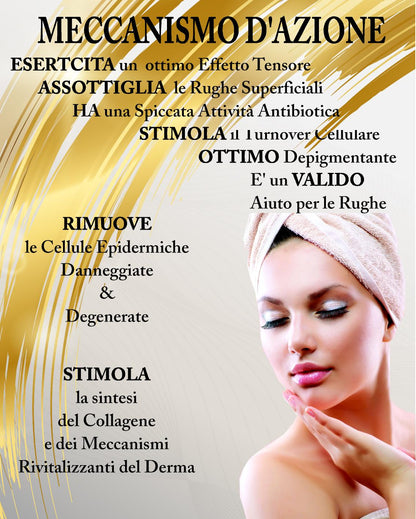 ASI MANDELIC MASK | NaturaAsi™ ml 50 Peeling MEDIO PROFONDO all'Acido Mandelico  Pelle Acneiche, Melasma, Anti-Aging, Cloasma, Macchie, Lentiggini, Rosacea.  -Rugosità, Foto-invecchiamento.