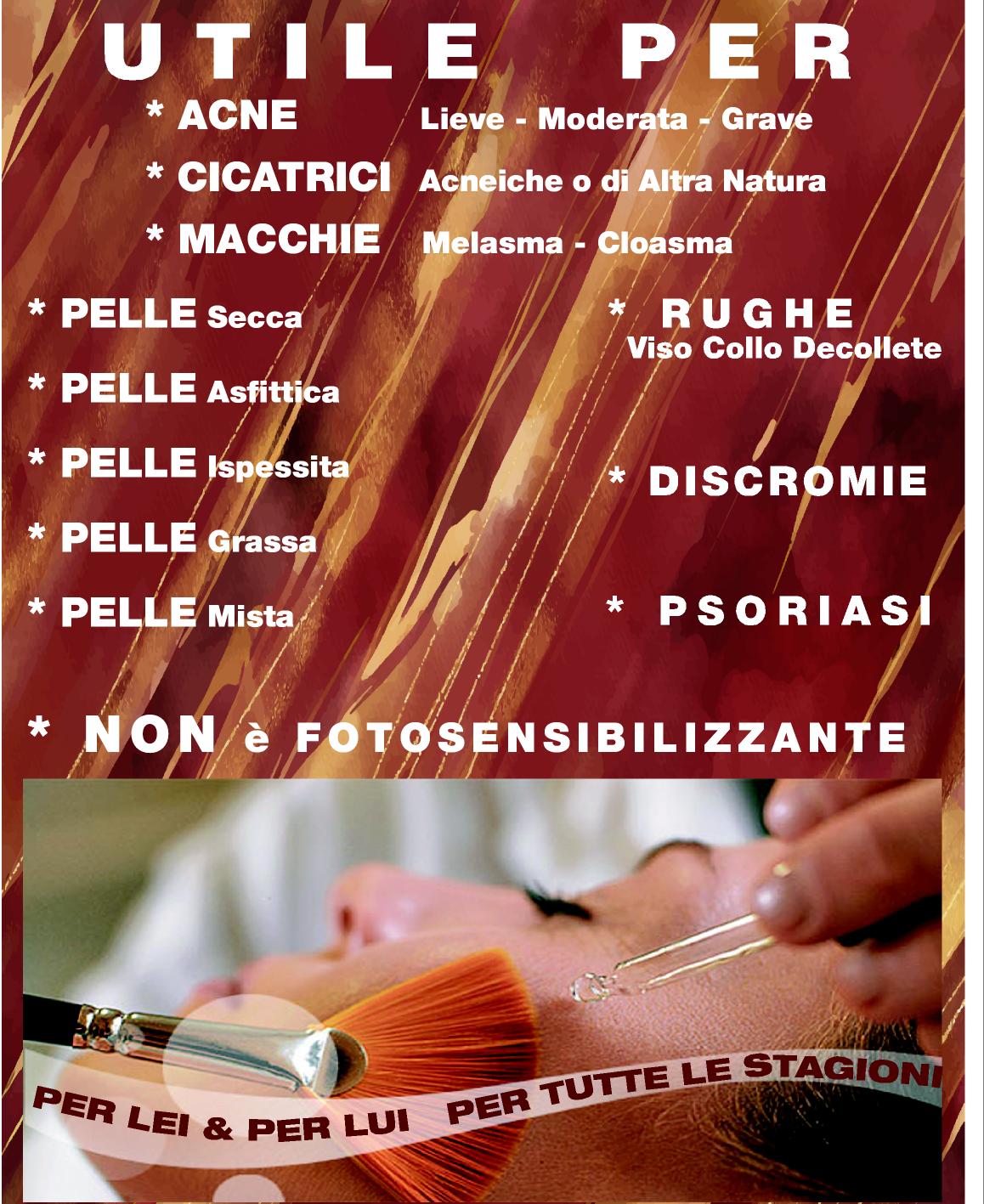 ASI MANDELIC ACID 50% | NaturaAsi™ PEELING PROFONDO - Pelle Acneiche, Melasma, Anti-Aging, Cloasma, Macchie, Lentiggini, Rosacea.  -Rugosità, Photo-Aging.