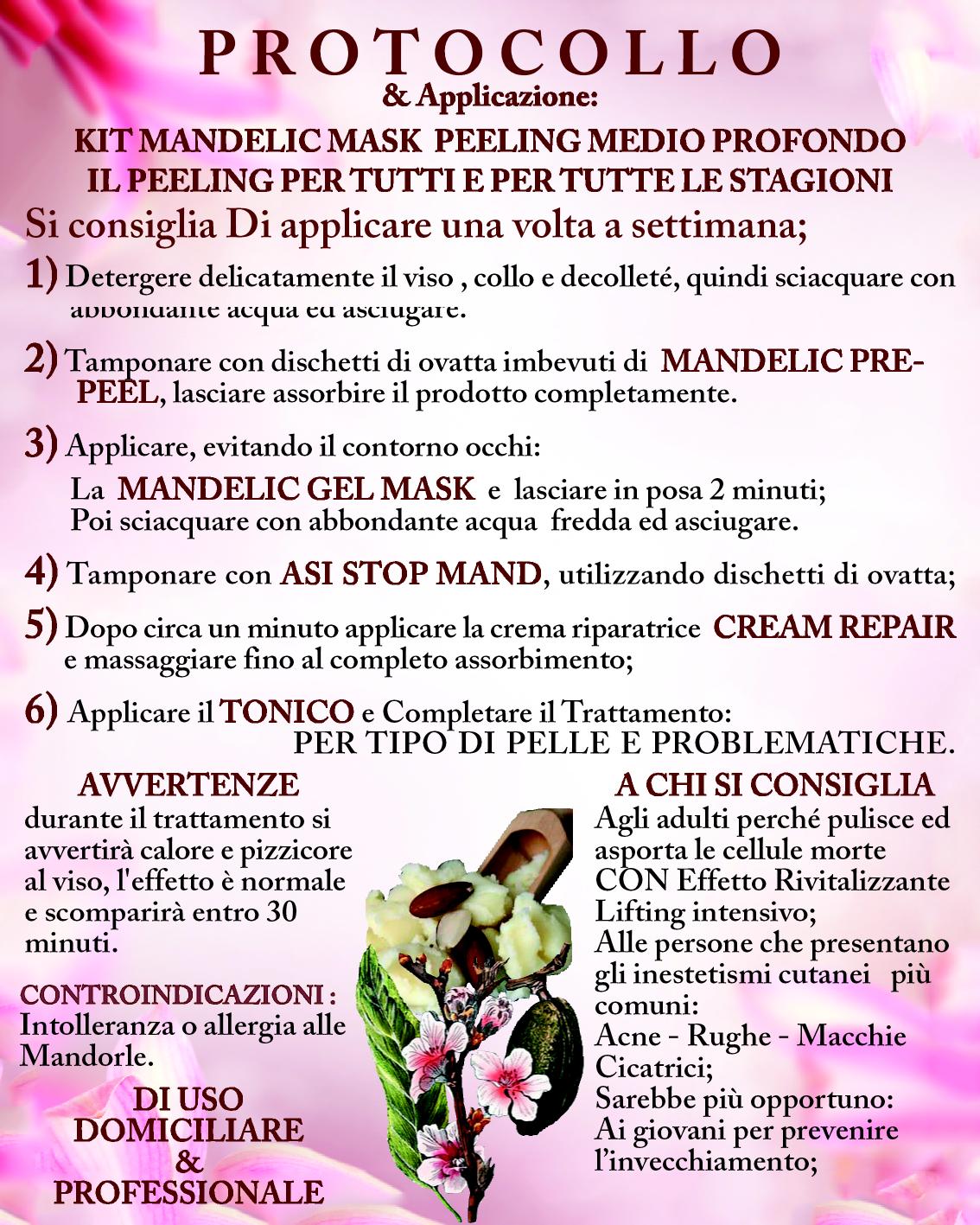 ASI PRE PEELING MAND ml 100 & ml 20 | NaturaAsi™ Soluzione Pre-Peeling all’Acido Mandelico; Favorisce la penetrazione e l'assorbimento degli attivi. Condizionante pH: uniforma, stabilizza e abbassa il pH della pelle.