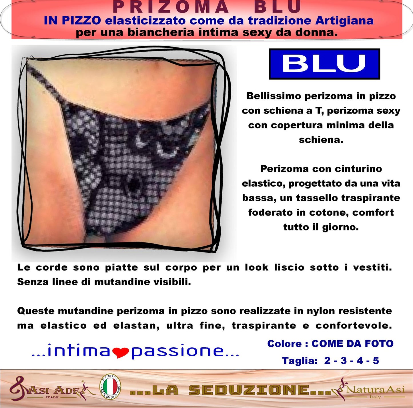 Perizoma In Pizzo