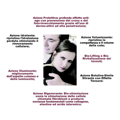 BOTO-FILLER ISTANT LIFT FACE MASK | NaturaAsi™ MONODOSE ML 6 POLVERE ML 16 GEL stirante con effetto tensore;  -contrasta le rughe d’espressione;  posticipa la comparsa delle rughe; effetto anti-borse ed anti-occhiaie;  -tonifica e compatta.