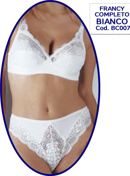 FRANCY COMPLETO REGGISENO E SLIP