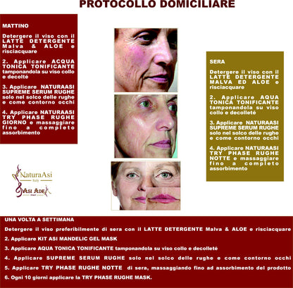 CREMA RUGHE NOTTE | NaturaAsi™ ml50 NUTRIENTE, ANTIOSSIDANTE, RIGENERANTE Rigenera e Nutre in profondità Possiede un effetto Rimpolpante; -Riempie le rughe e le linee sottili;