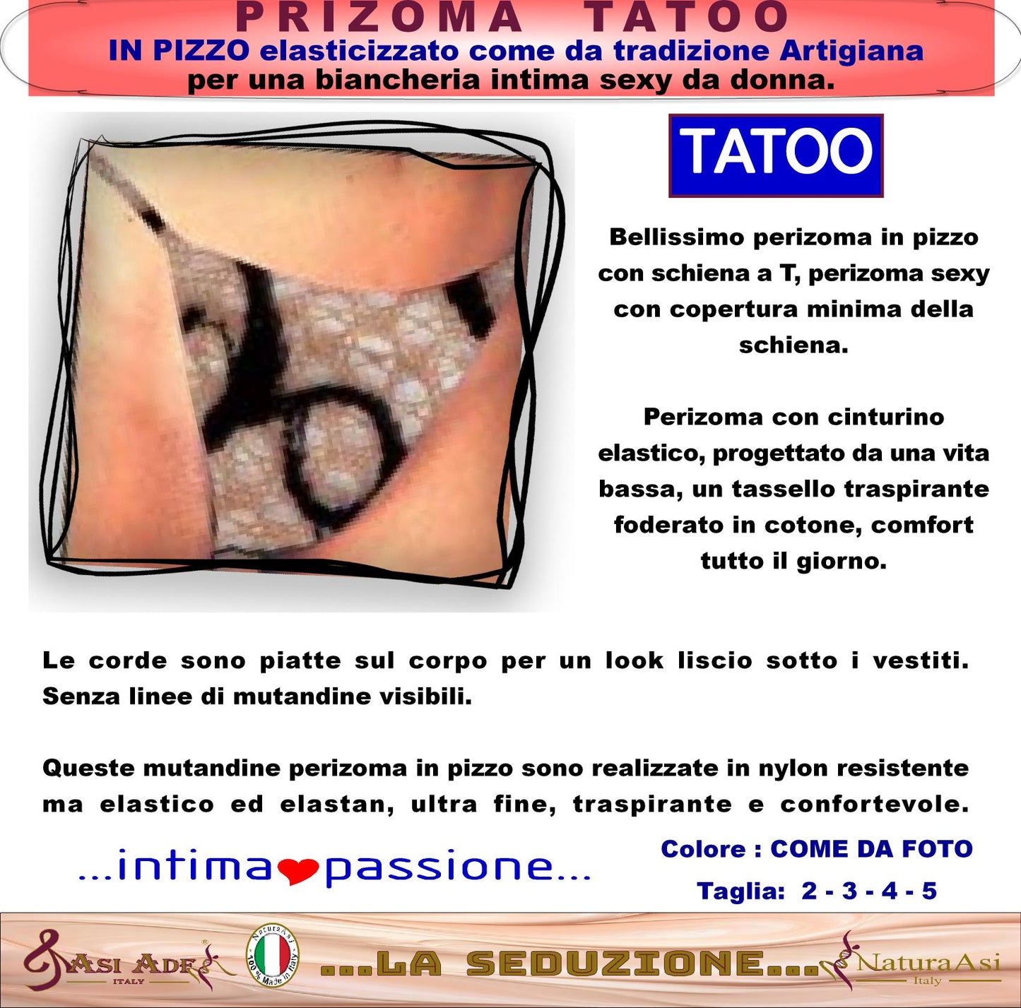 Perizoma In Pizzo