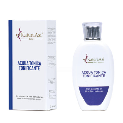 ACQUA TONICA TONIFICANTE | NaturaAsi™ ml 200 ASTRINGENTE, LENITIVO, PURIFICANTE, RIEQUILIBRANTE-Proprietà emollienti, ammorbidenti e protettive;